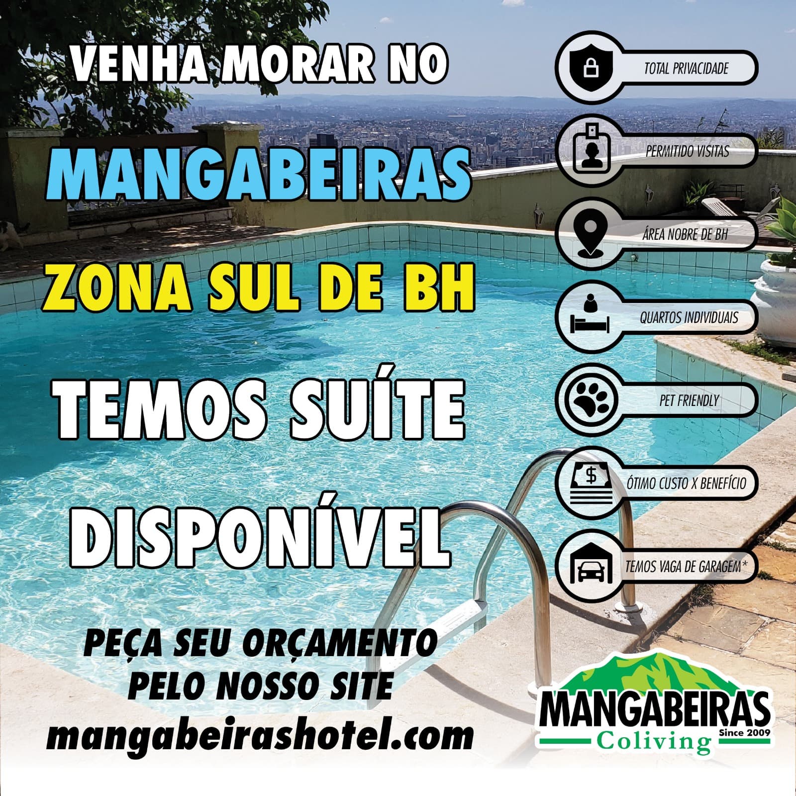 Suíte individual Mangabeiras Qt08 - 3